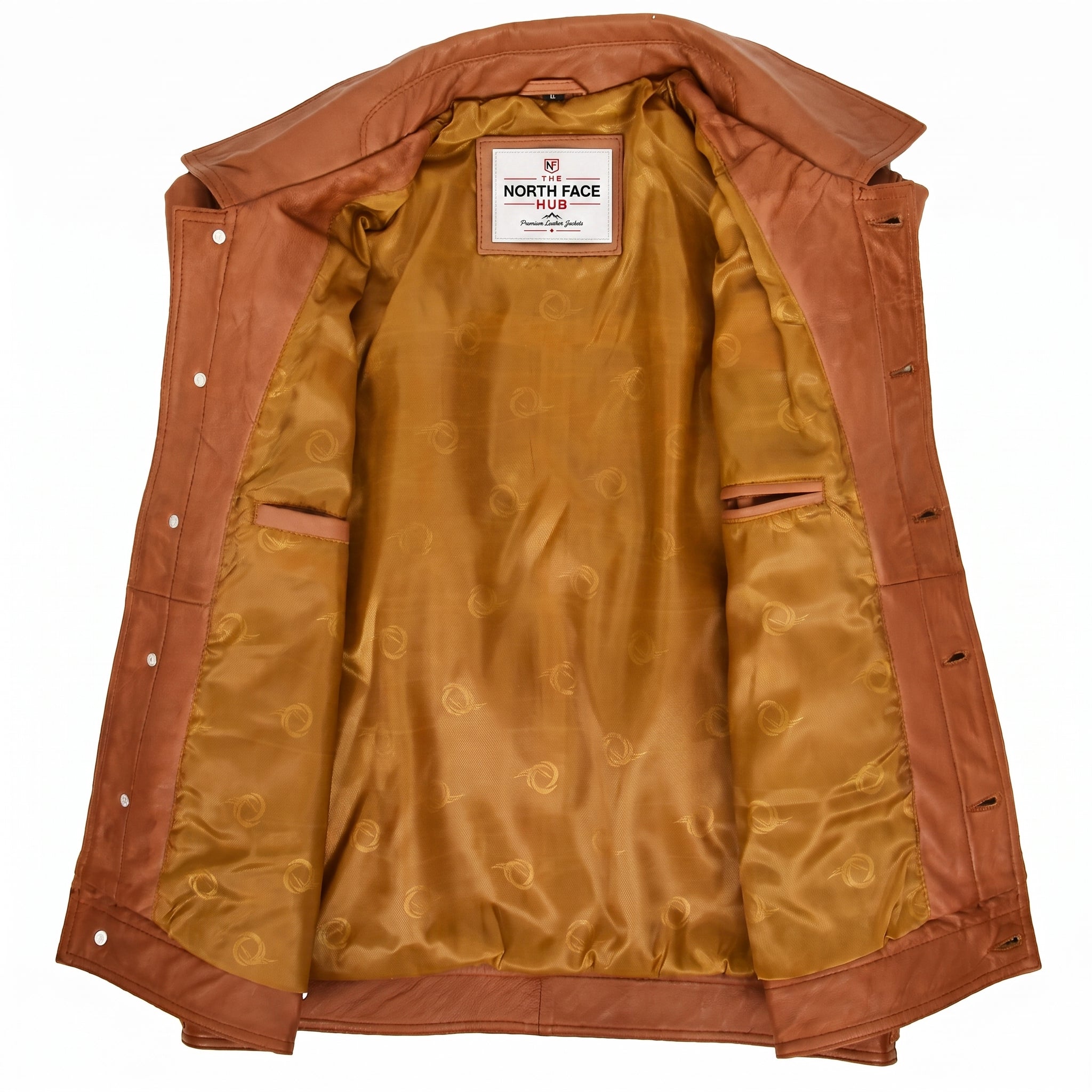Mens Leather Lee Rider Casual Jacket Terry Dynamo Tan