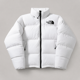 The North Face Nuptse 700 Puffer Jacket | White 1996 Retro Down Coat | Unisex Winter Streetwear | Warm Snow Jacket | Gift for Him / Her