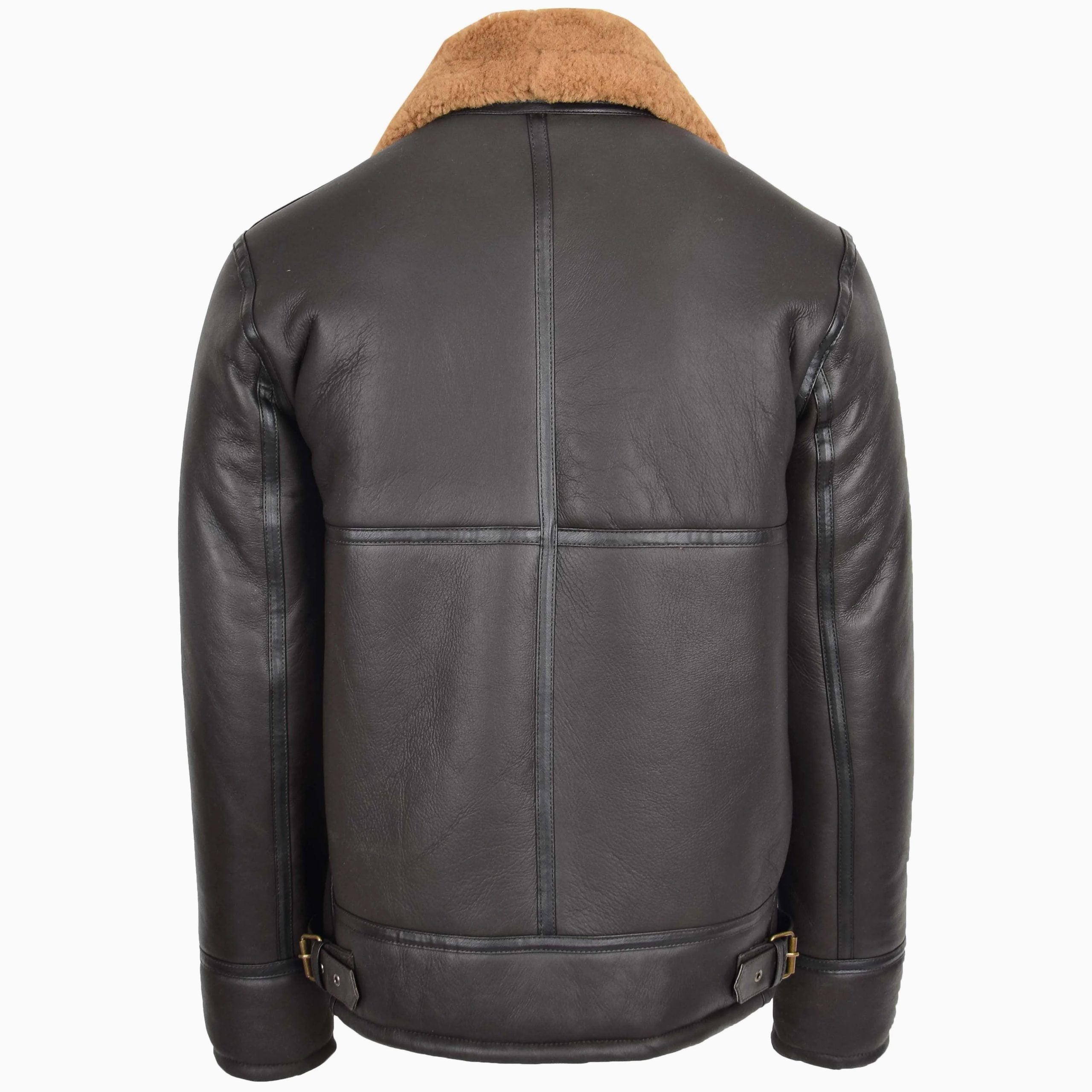 Original RAF Flying Sheepskin Jacket Tyler Zenith Brown Ginger
