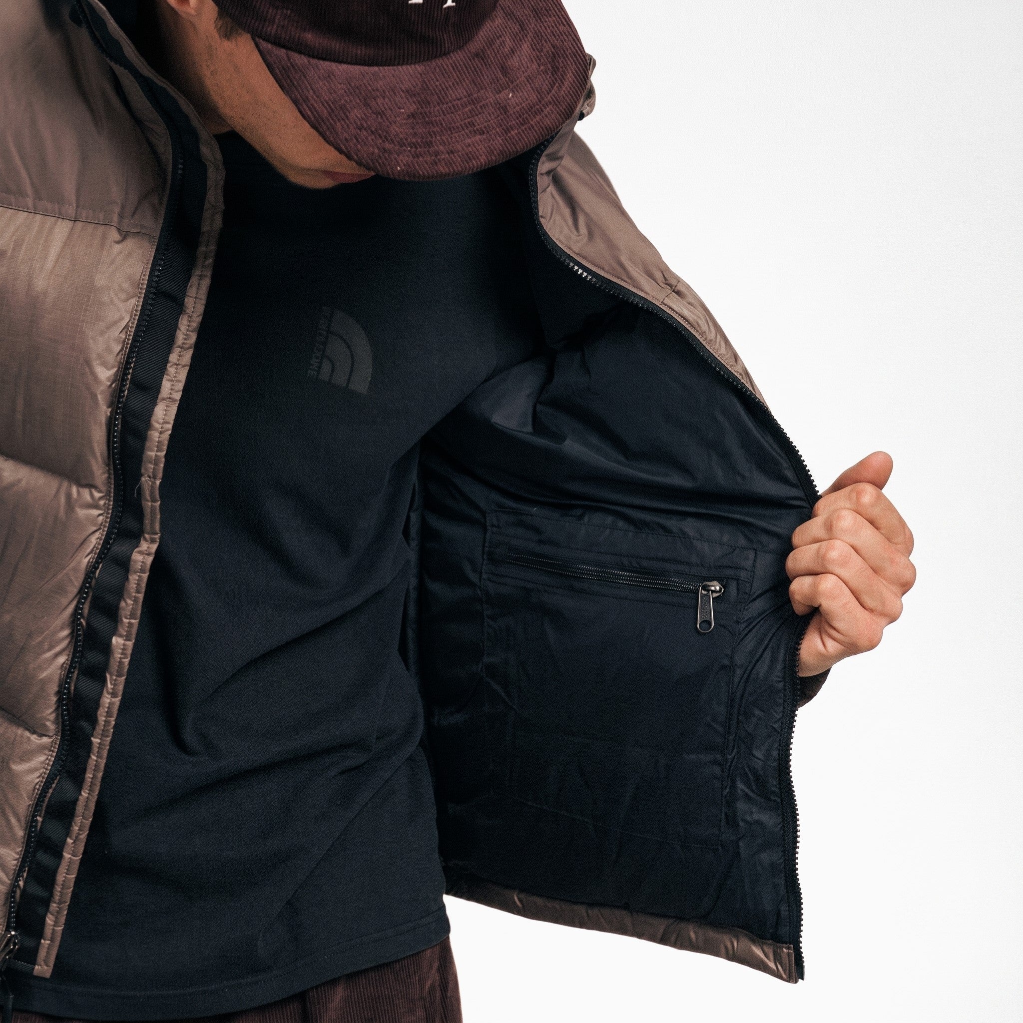 The North Face Hub Men's 1996 Retro Nuptse Brown Jacket