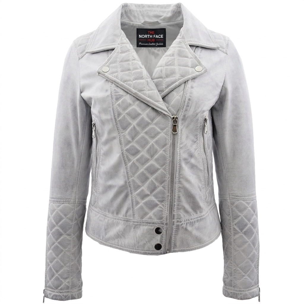 1 (1) Womens Leather Biker Jacket