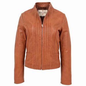 Women Leather Biker jacket