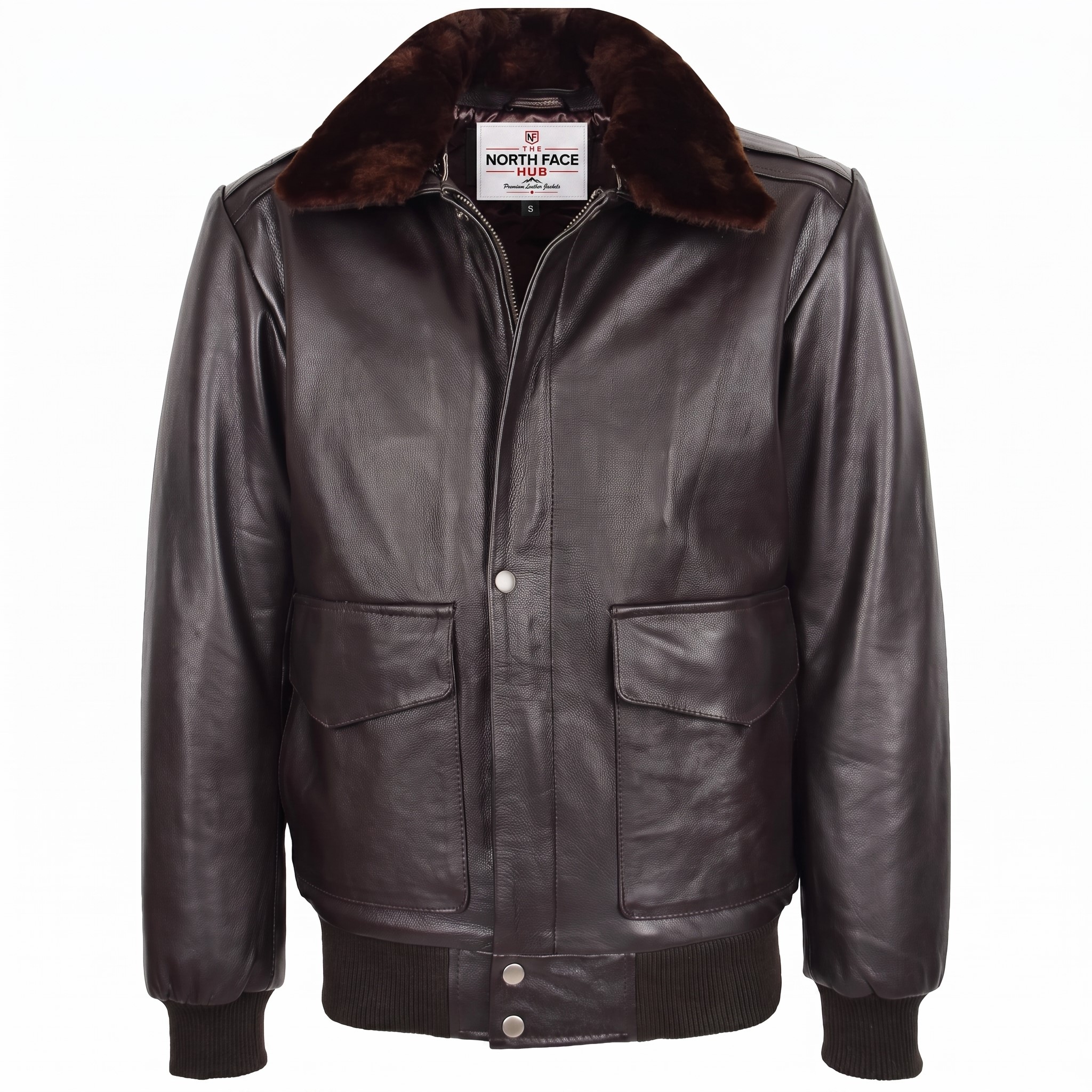 1 (3) Mens Leather Bomber JackeT