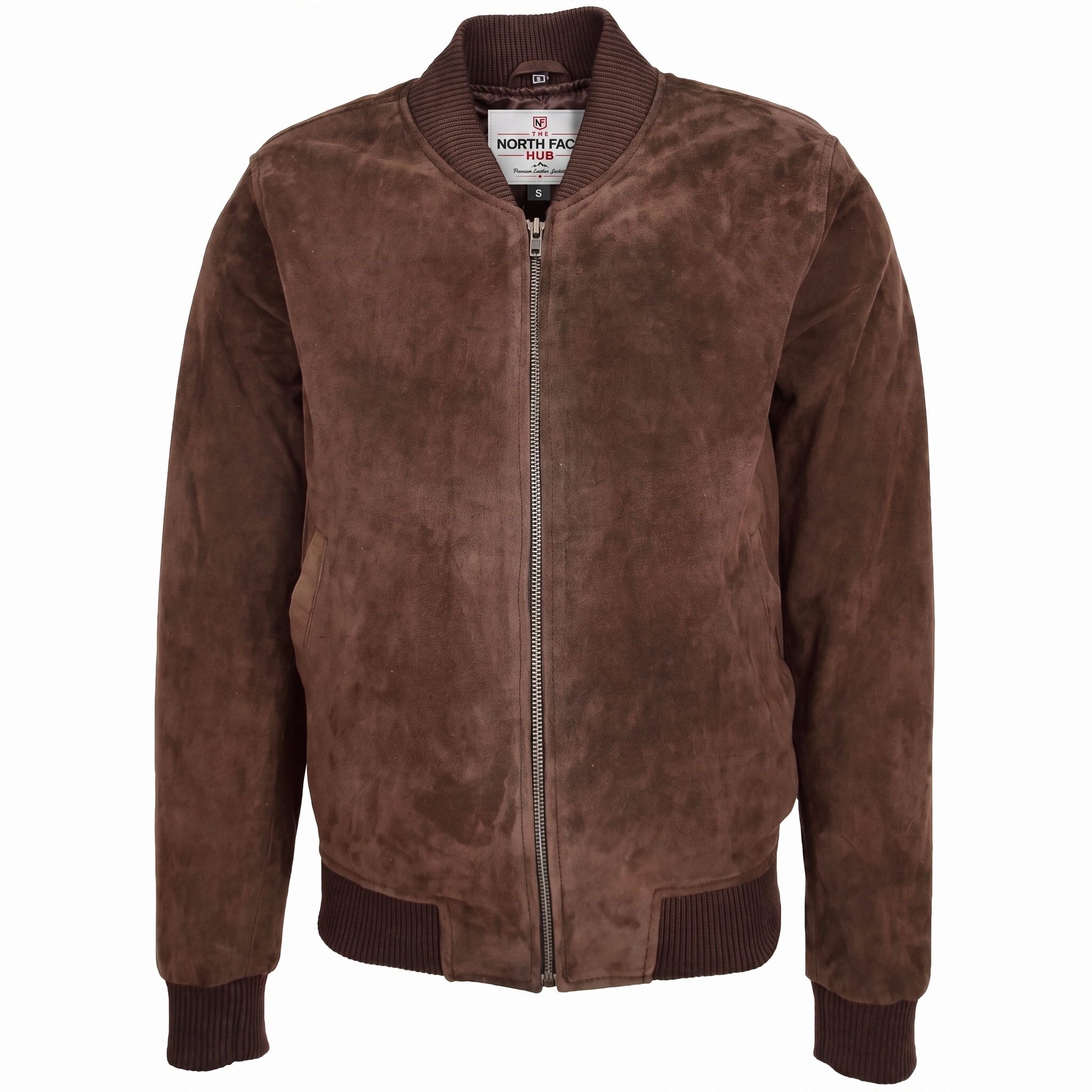 1 (4) Mens Suede MA-1 Bomber Jacket