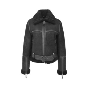 Womens Sheepskin Aviator RAF Pilot Jacket