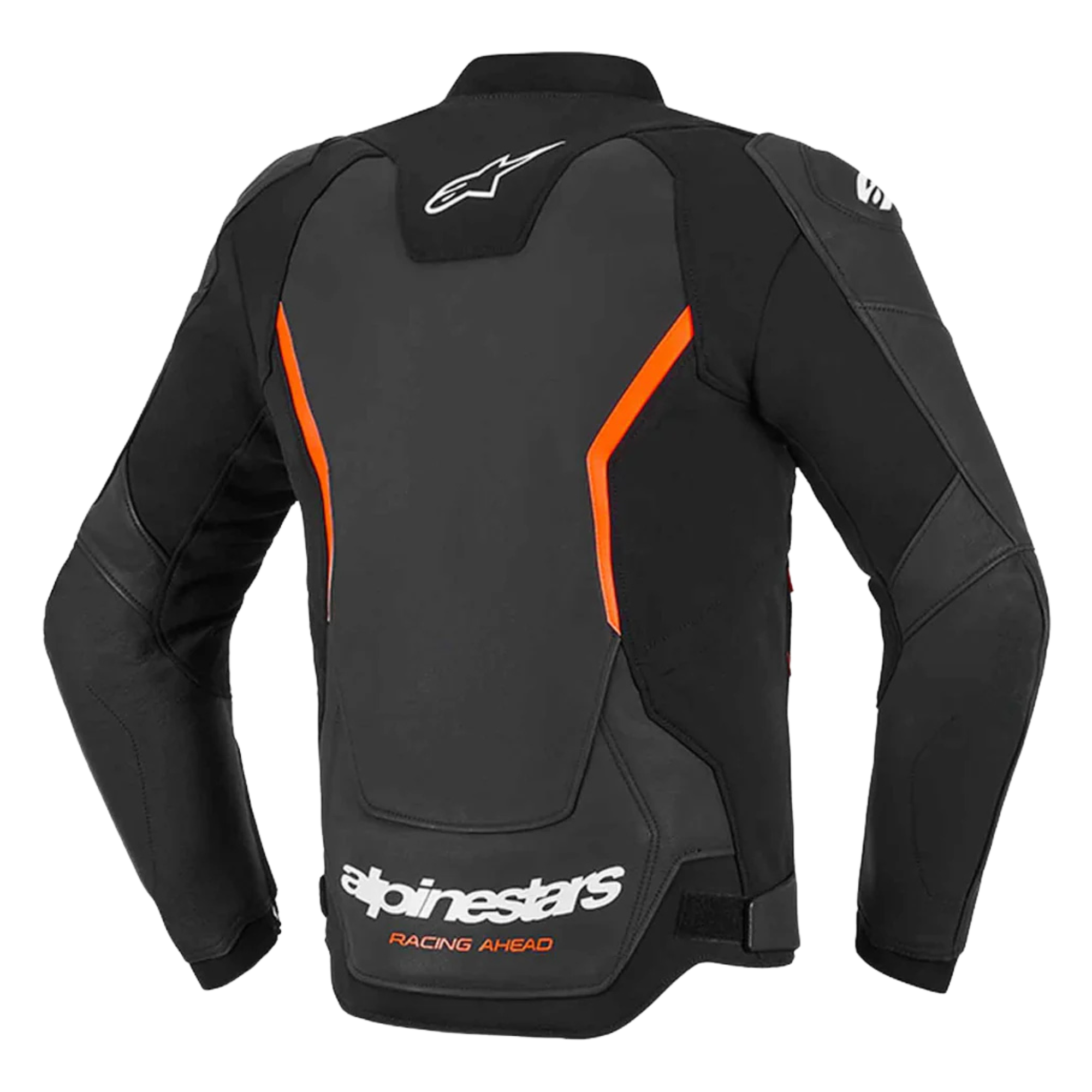 Alpinestars GP Force V2 Leather Jacket Black Red Sport Racing Motorcycle Jacket - View 2