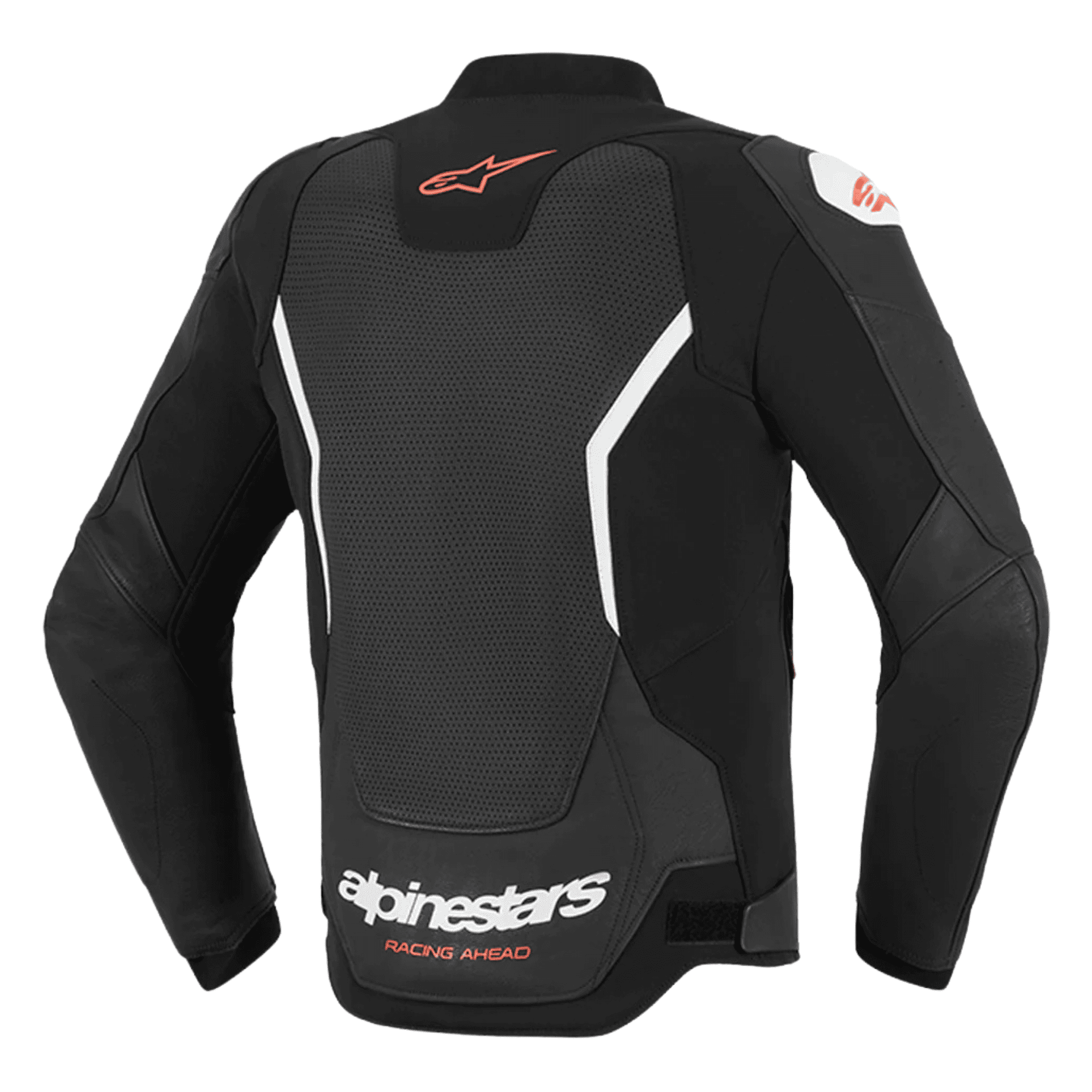 Alpinestars GP Force V2 Leather Jacket Black CE Armor Motorcycle Racing Jacket - View 2
