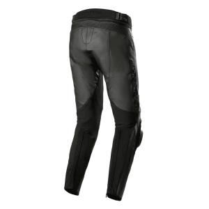 Alpinestars Missile V3 Motorcycle Pants Black with Black Logo - Rear view