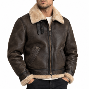 Sheepskin Bomber Jacket
