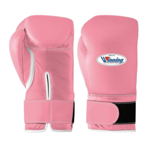 Winning Velcro Boxing Gloves Pink