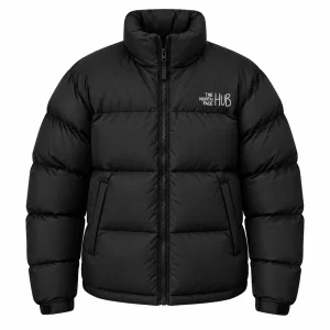 Black Mens Puffer Jacket