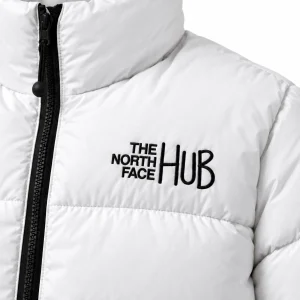 White Womens Puffer Jacket - The North Face Hub