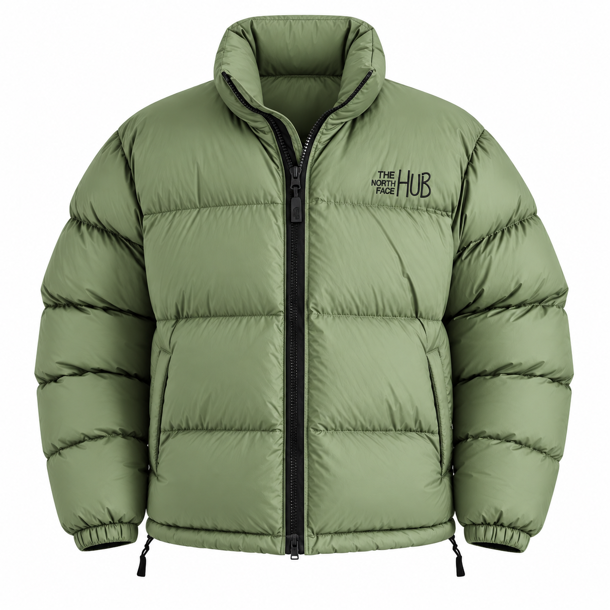 The North Face Hub Bark Mist Unisex Puffer Jacket – Men’s & Women’s Insulated Winter Jacket / Nuptse Puffer Jacket 1996 Retro Down Coat The North Face Puffer Jacket