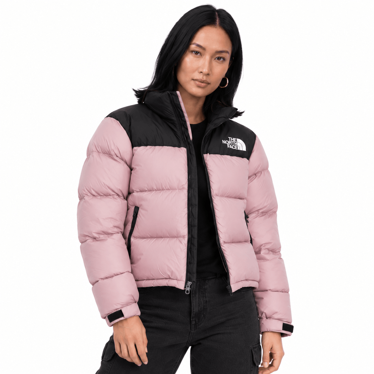 North Face Pink Puffer Jacket